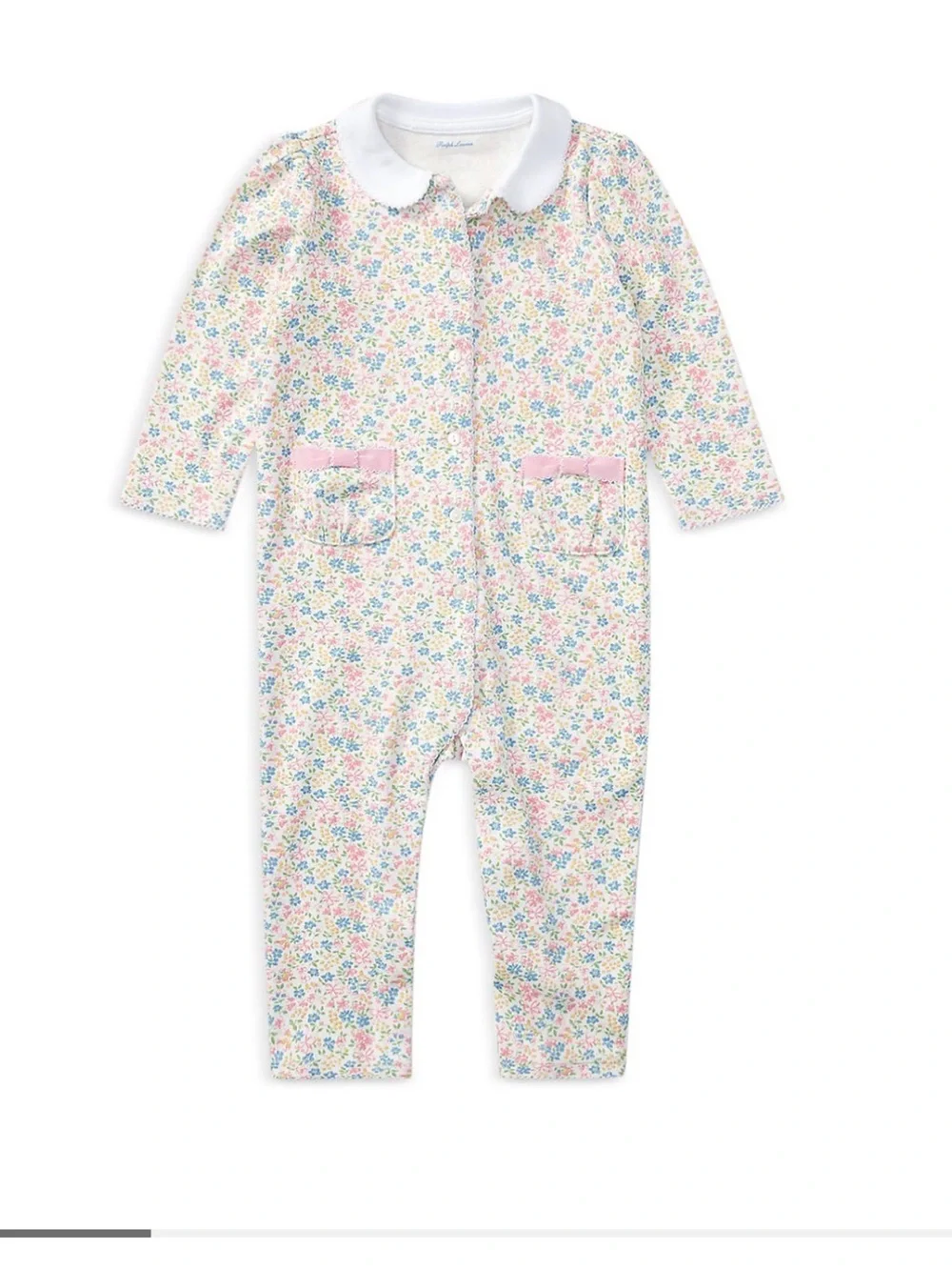 Ralph Lauren Floral One-Piece Coverall NWT